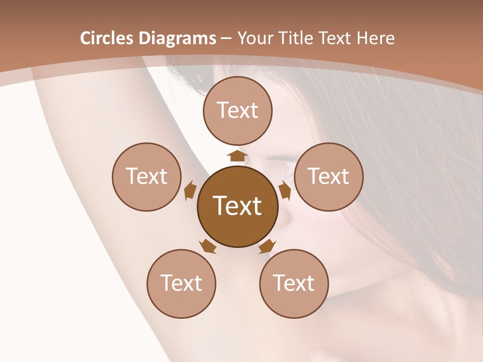 Vertical Health Person PowerPoint Template