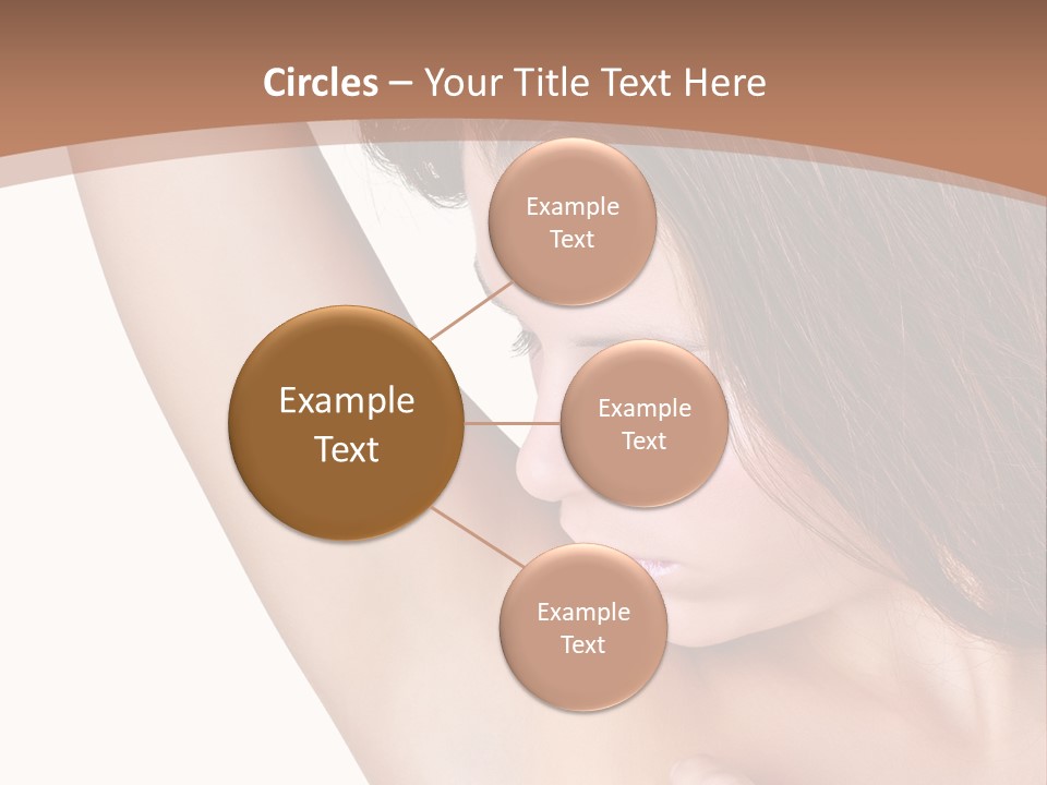 Vertical Health Person PowerPoint Template