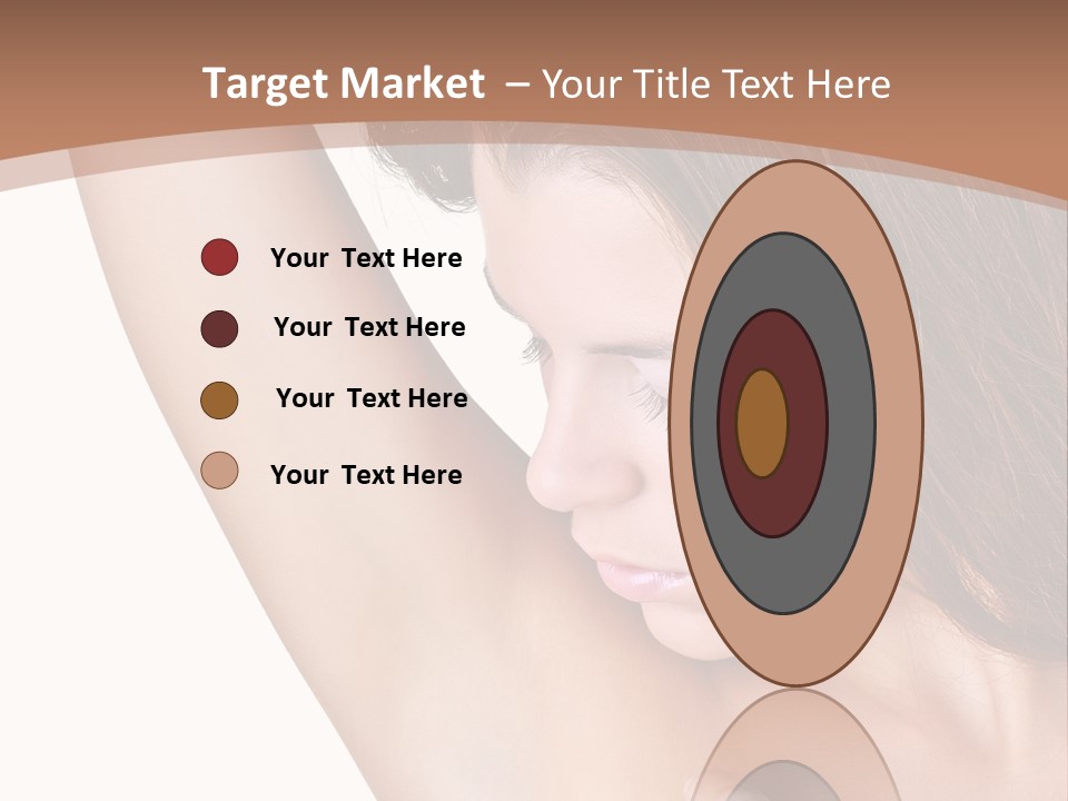 Vertical Health Person PowerPoint Template