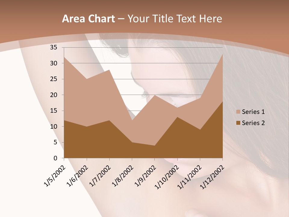 Vertical Health Person PowerPoint Template