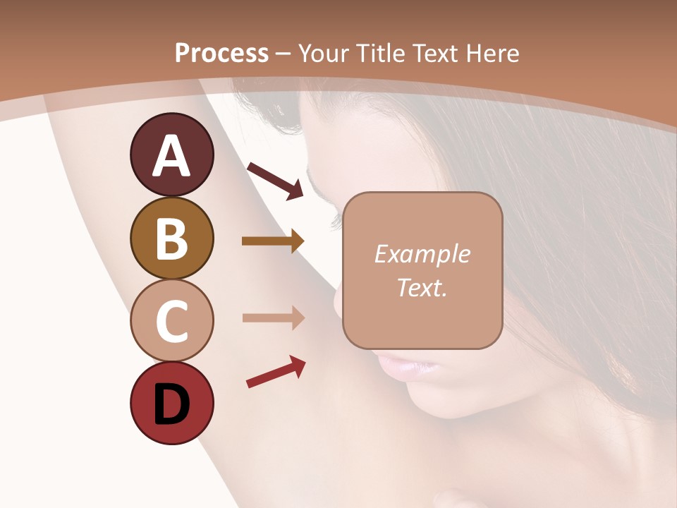 Vertical Health Person PowerPoint Template