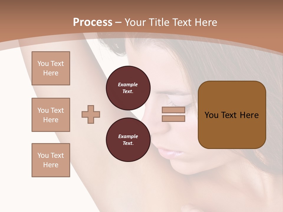 Vertical Health Person PowerPoint Template