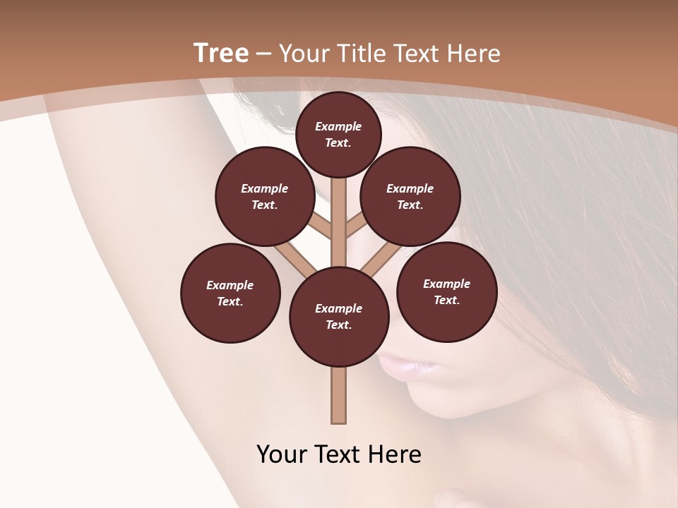 Vertical Health Person PowerPoint Template