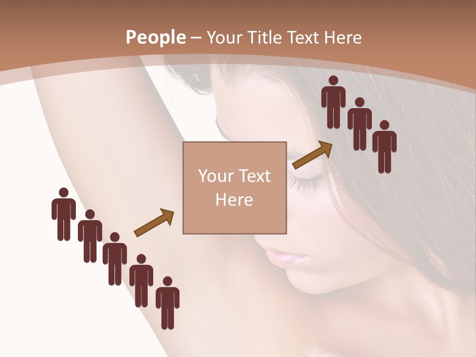 Vertical Health Person PowerPoint Template