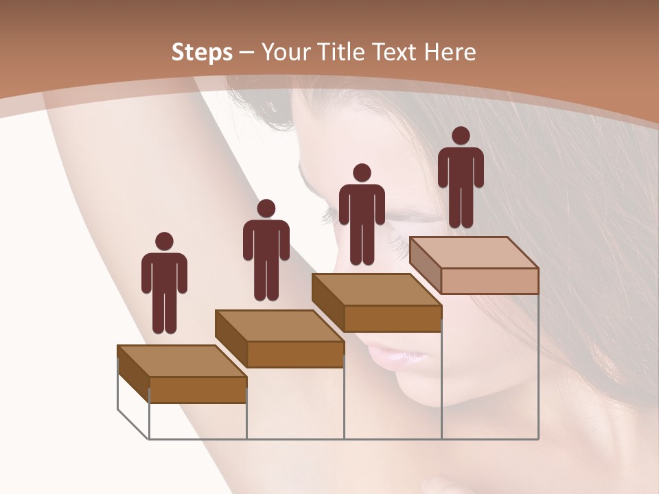 Vertical Health Person PowerPoint Template