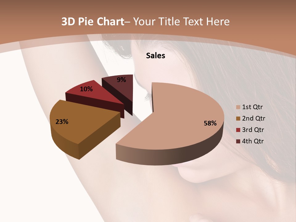 Vertical Health Person PowerPoint Template