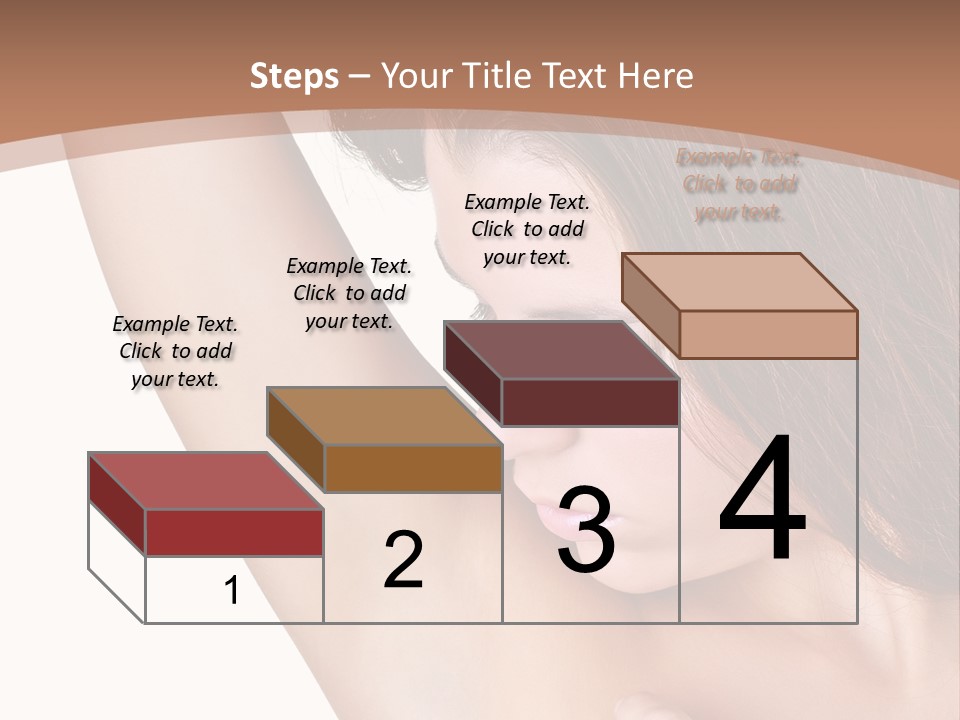 Vertical Health Person PowerPoint Template