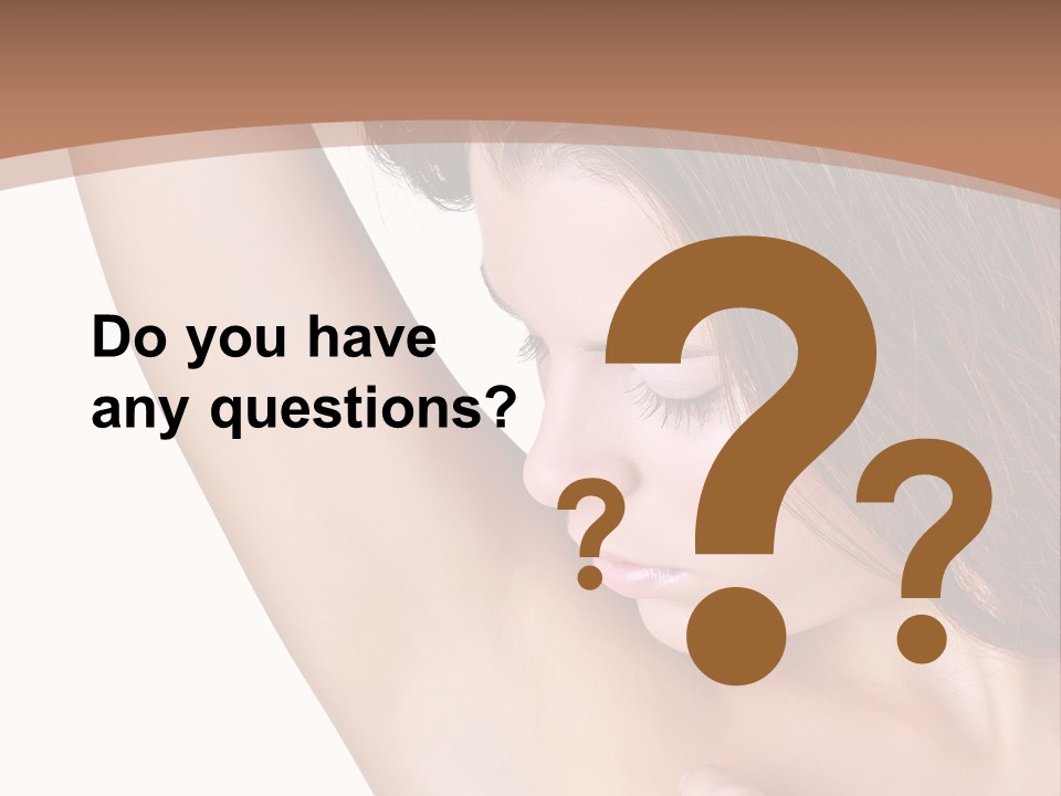 Vertical Health Person PowerPoint Template