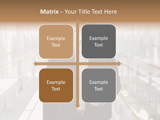 Mobile Man Green PowerPoint Template