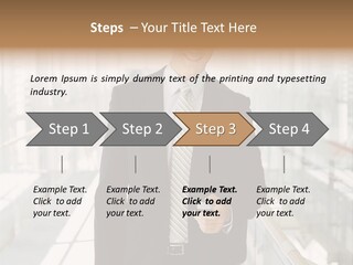 Mobile Man Green PowerPoint Template