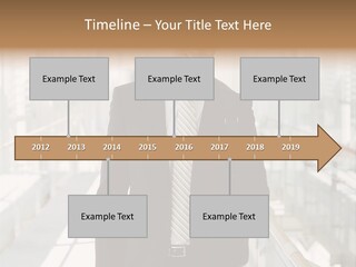 Mobile Man Green PowerPoint Template