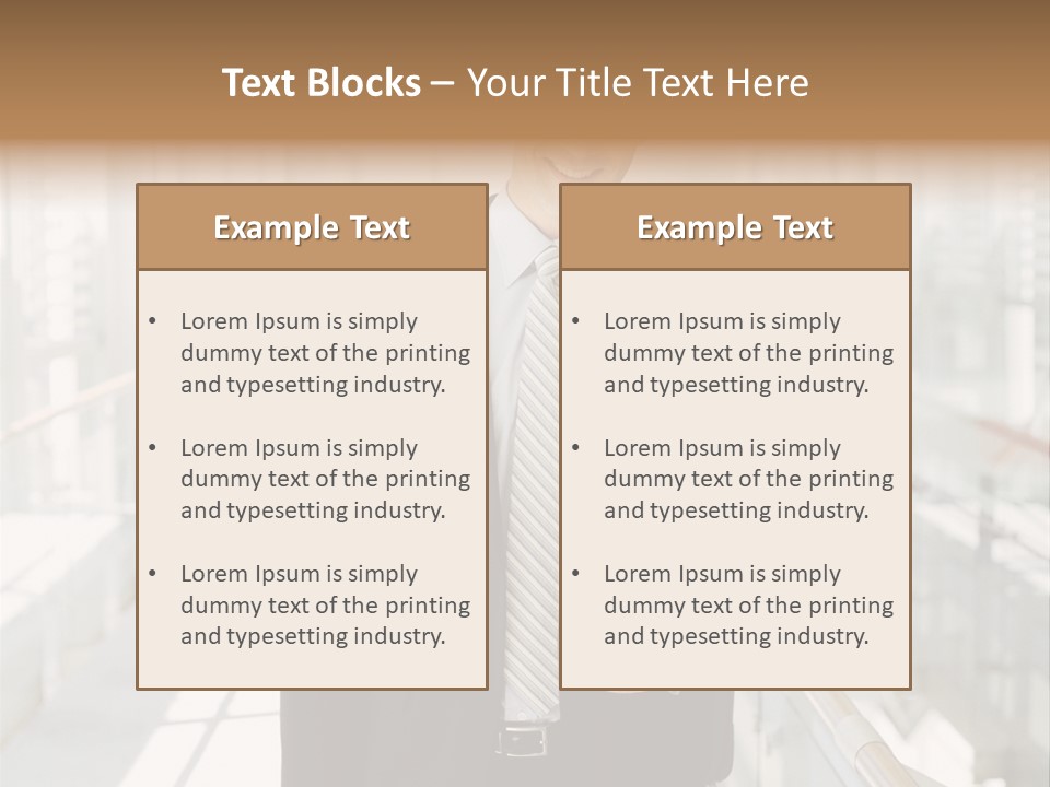 Mobile Man Green PowerPoint Template