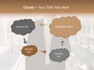 Mobile Man Green PowerPoint Template