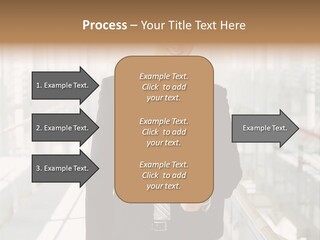 Mobile Man Green PowerPoint Template