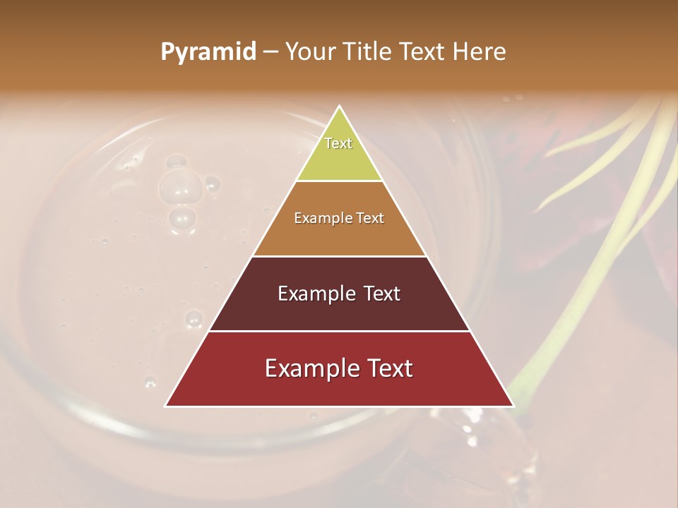 Concepts Food Flower PowerPoint Template