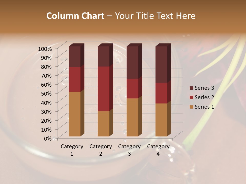 Concepts Food Flower PowerPoint Template