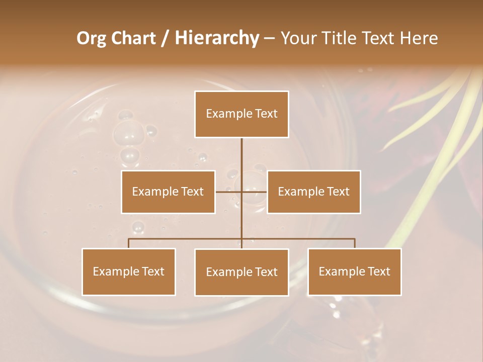 Concepts Food Flower PowerPoint Template