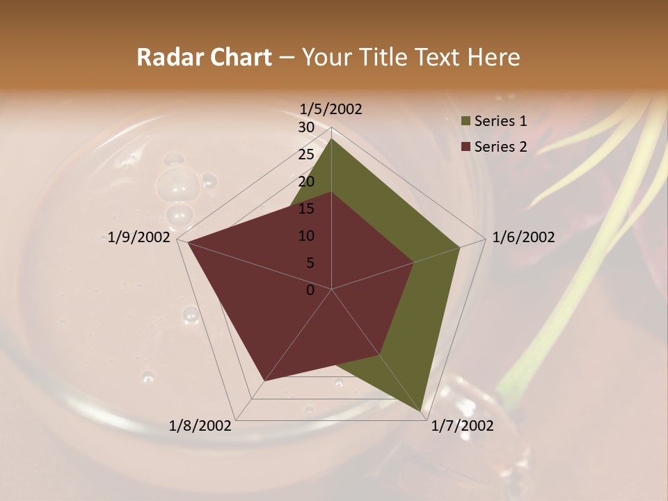 Concepts Food Flower PowerPoint Template