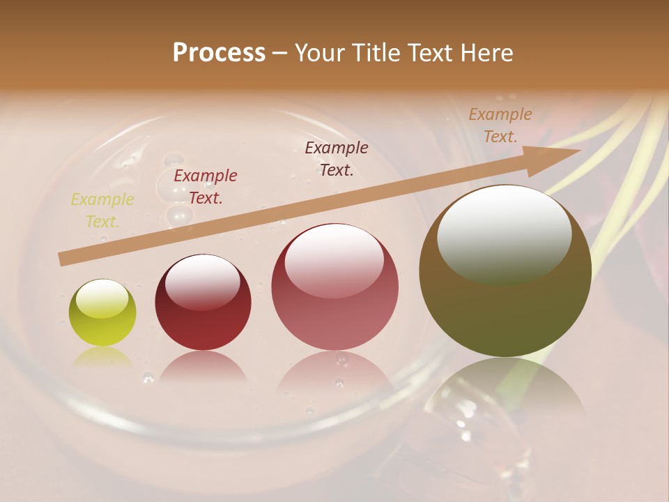 Concepts Food Flower PowerPoint Template