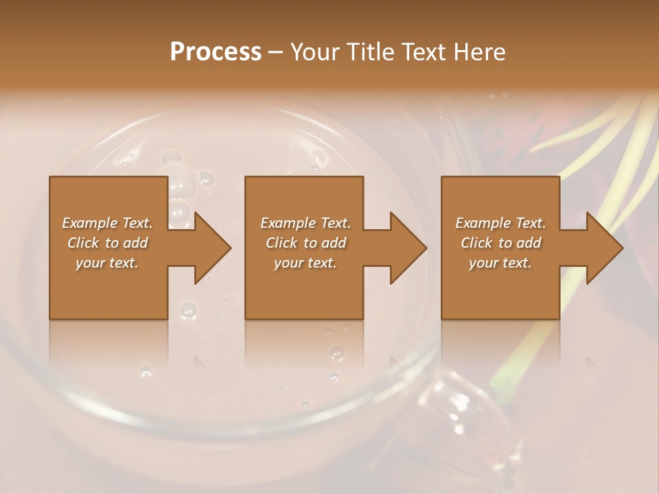 Concepts Food Flower PowerPoint Template