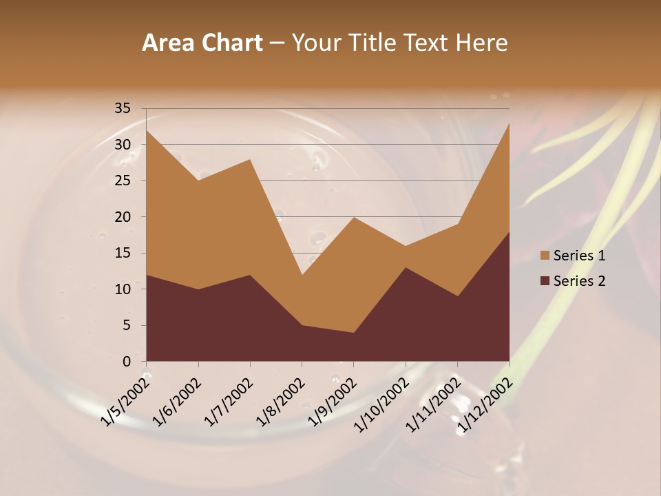 Concepts Food Flower PowerPoint Template