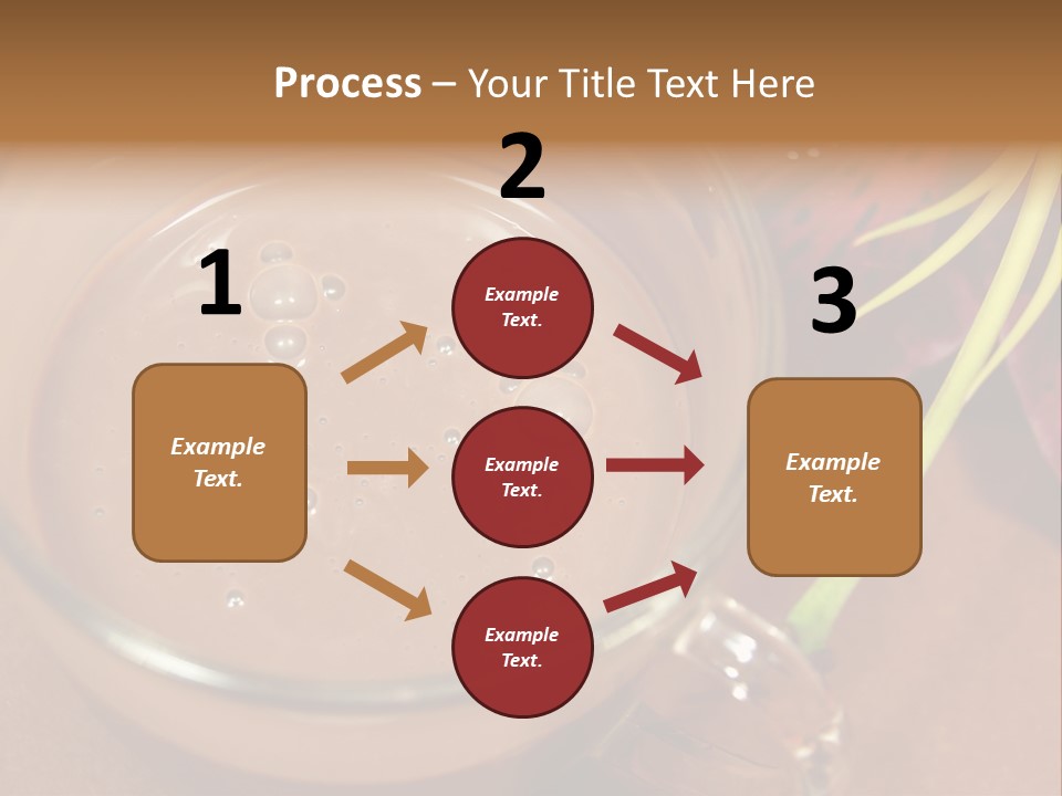 Concepts Food Flower PowerPoint Template