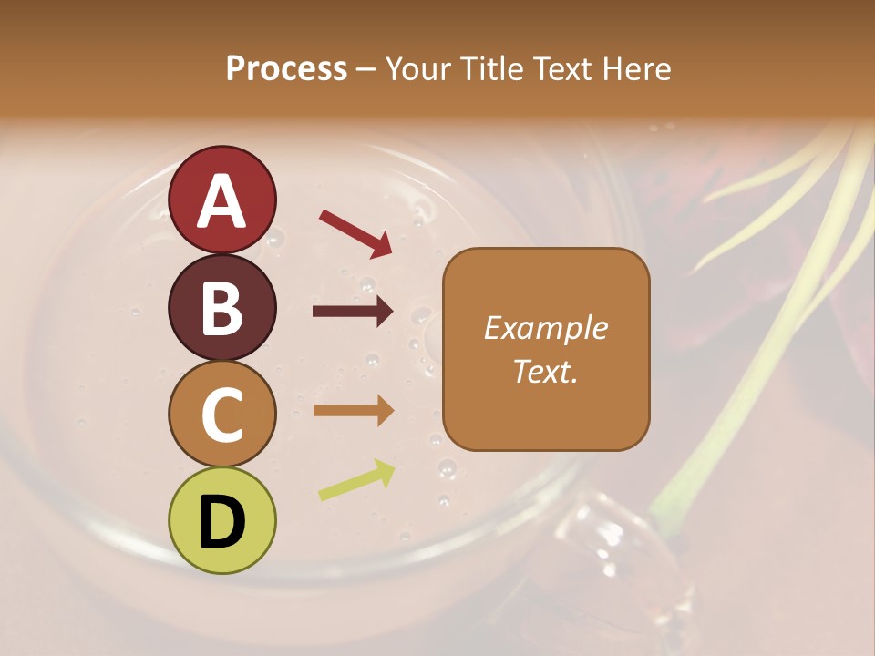 Concepts Food Flower PowerPoint Template