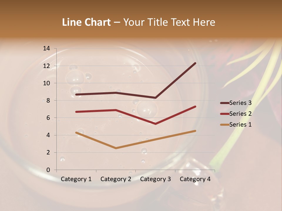 Concepts Food Flower PowerPoint Template