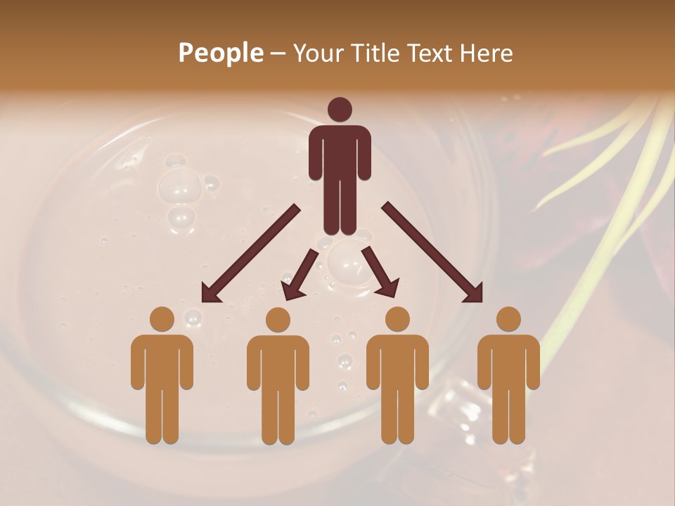 Concepts Food Flower PowerPoint Template