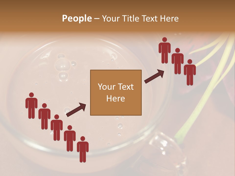 Concepts Food Flower PowerPoint Template