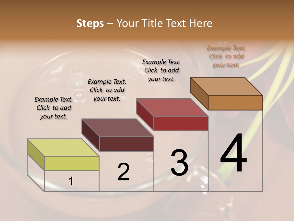 Concepts Food Flower PowerPoint Template