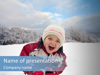 Baby Jolly Cheerful PowerPoint Template