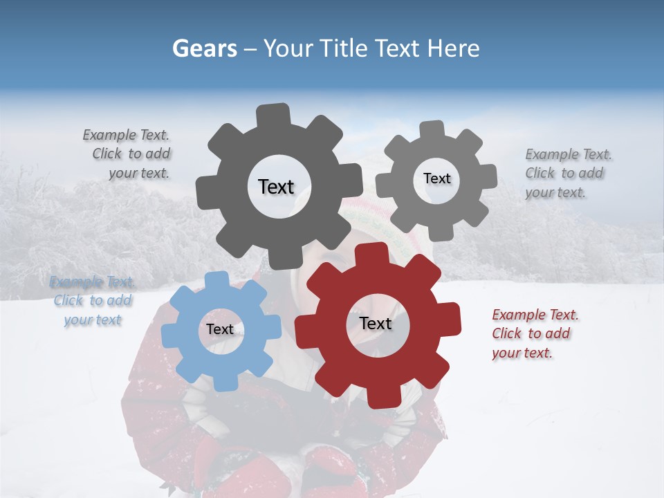 Baby Jolly Cheerful PowerPoint Template