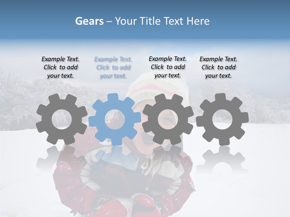 Baby Jolly Cheerful PowerPoint Template