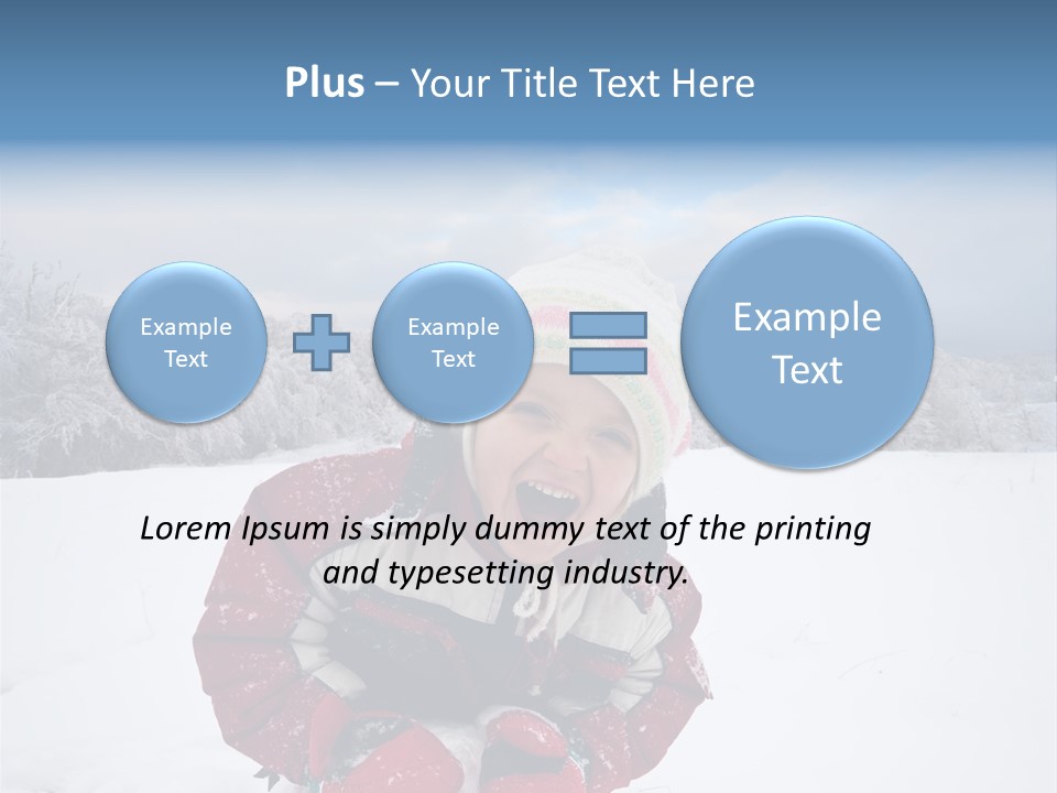 Baby Jolly Cheerful PowerPoint Template