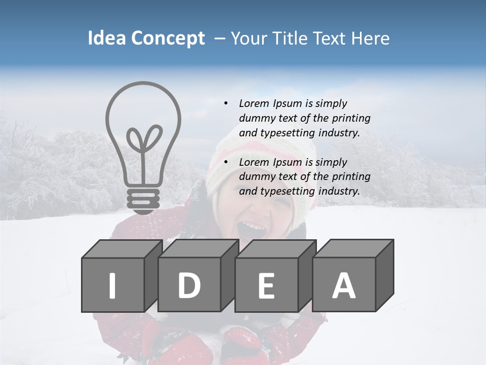 Baby Jolly Cheerful PowerPoint Template