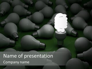 Energy Electric Standard PowerPoint Template