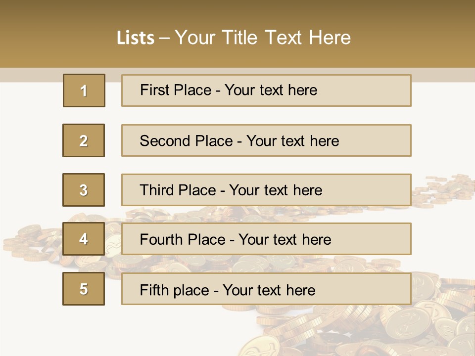 Sign Treasure Symbol PowerPoint Template