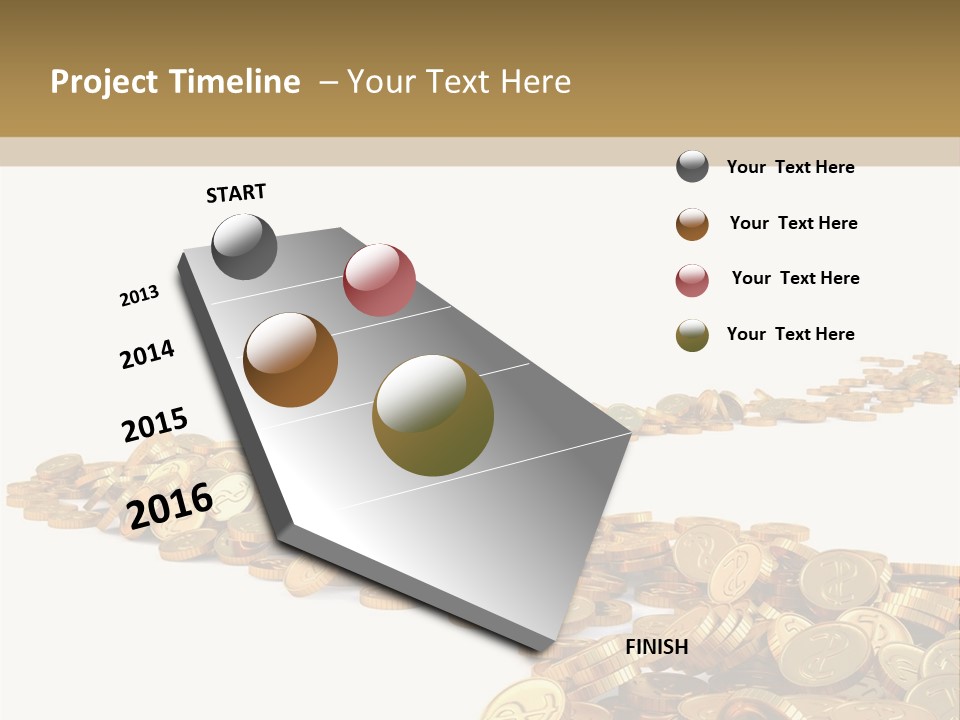 Sign Treasure Symbol PowerPoint Template