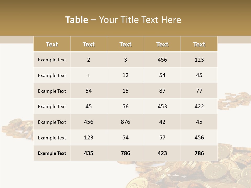 Sign Treasure Symbol PowerPoint Template