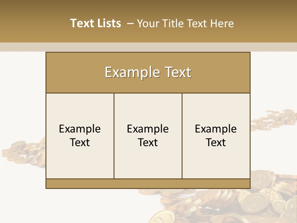 Sign Treasure Symbol PowerPoint Template