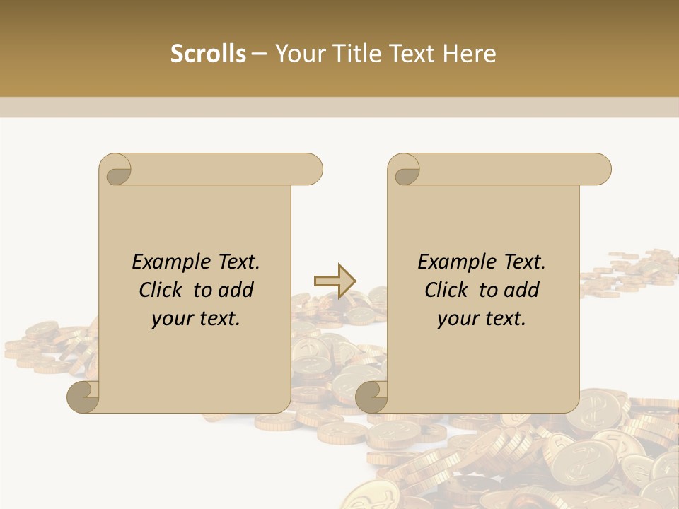 Sign Treasure Symbol PowerPoint Template