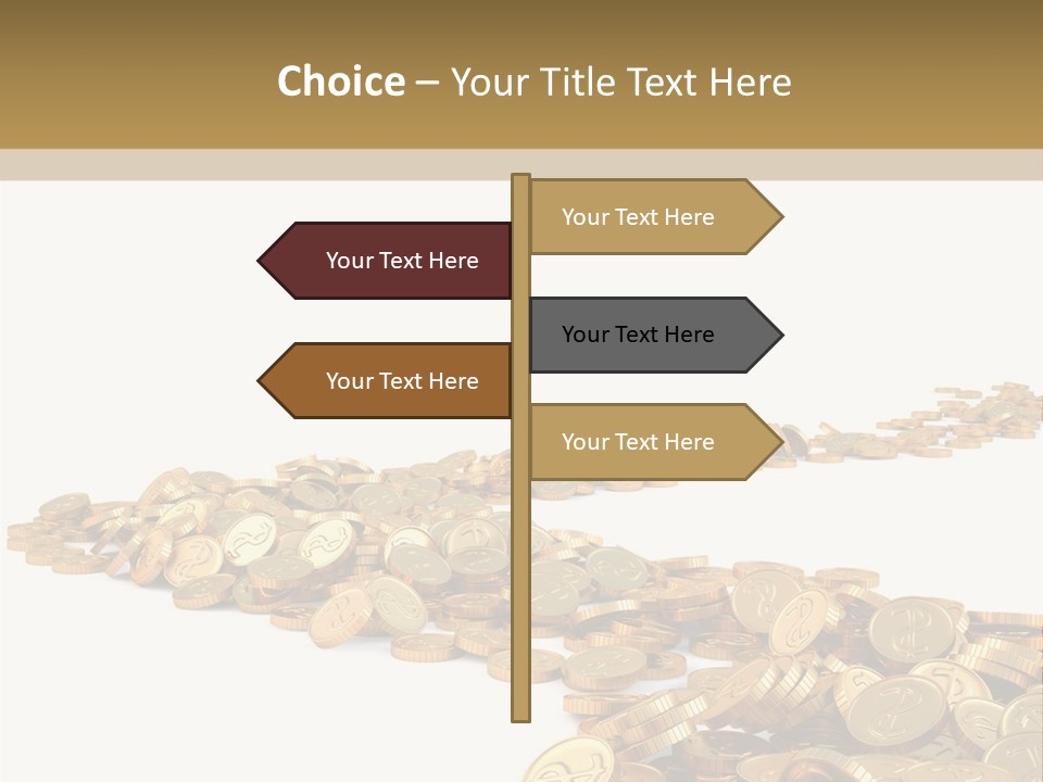 Sign Treasure Symbol PowerPoint Template
