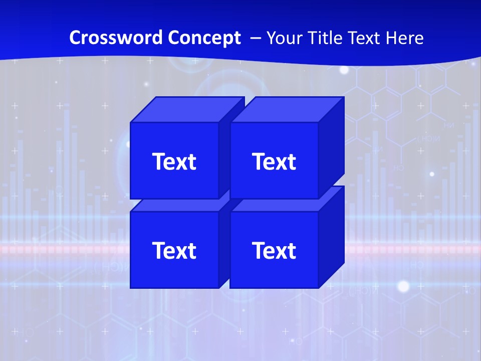 Digitally Abstract Illustration PowerPoint Template