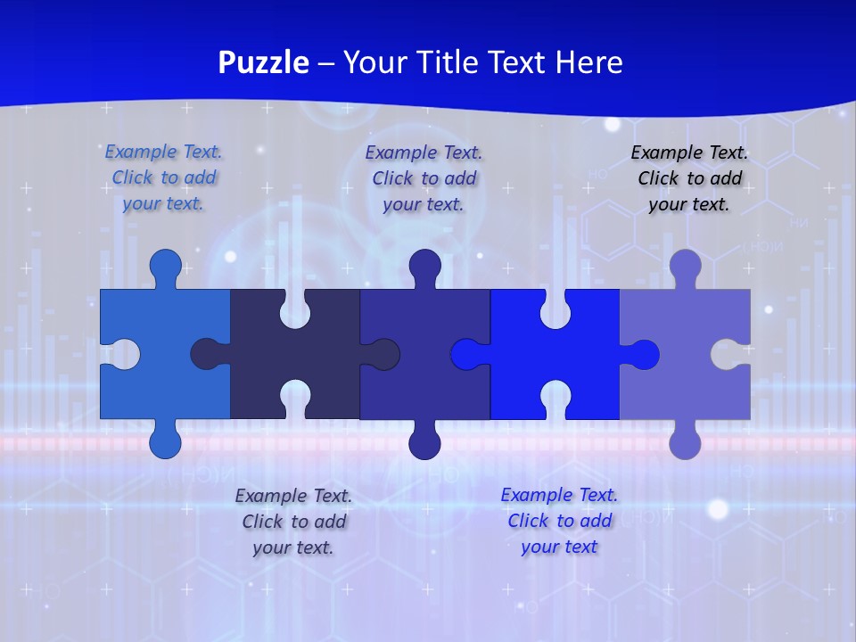 Digitally Abstract Illustration PowerPoint Template