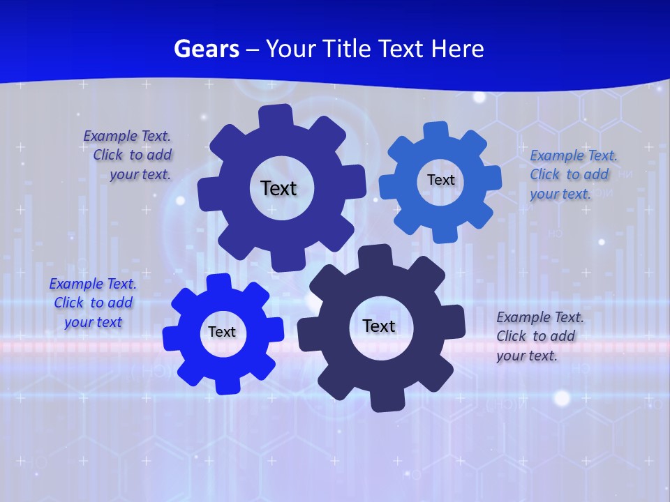 Digitally Abstract Illustration PowerPoint Template