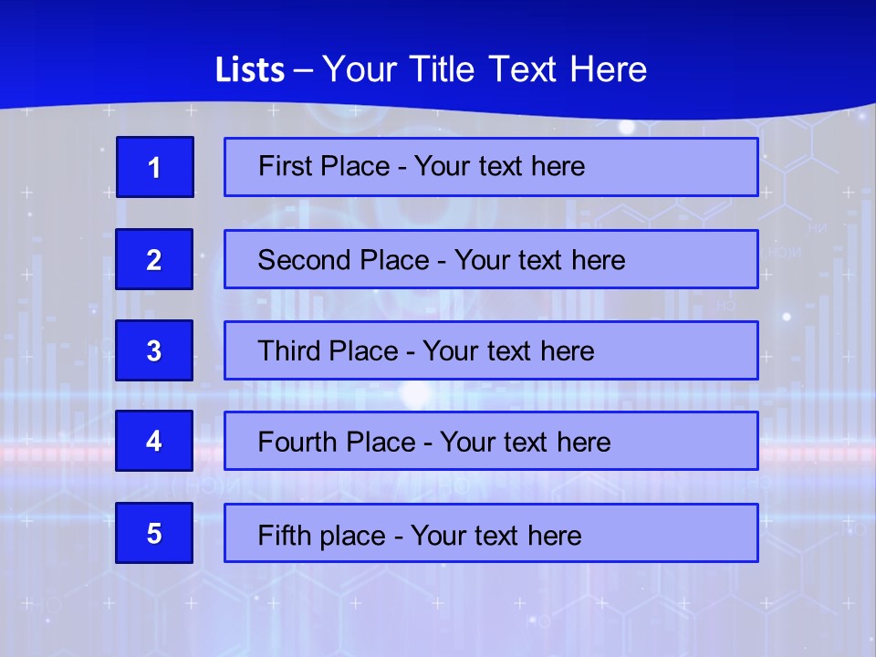 Digitally Abstract Illustration PowerPoint Template