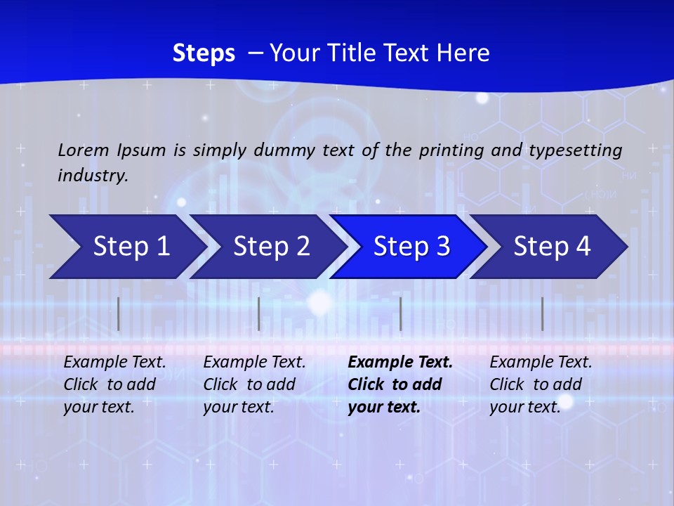 Digitally Abstract Illustration PowerPoint Template