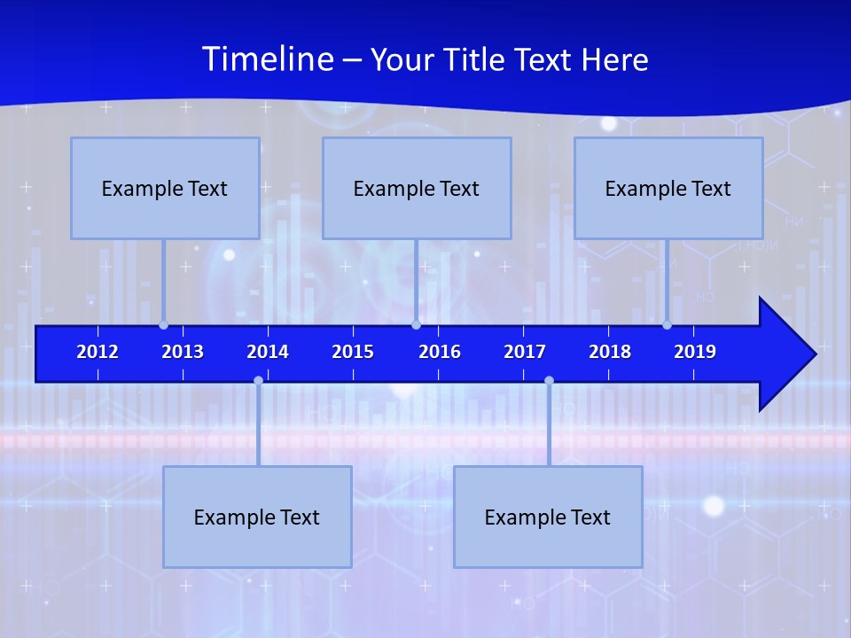 Digitally Abstract Illustration PowerPoint Template