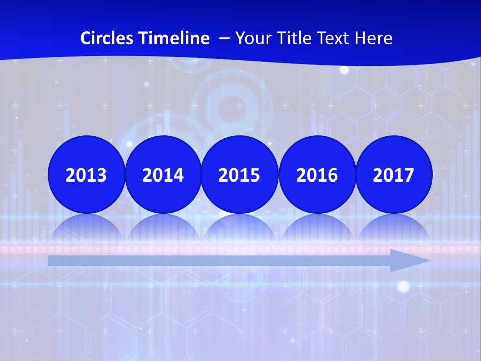 Digitally Abstract Illustration PowerPoint Template